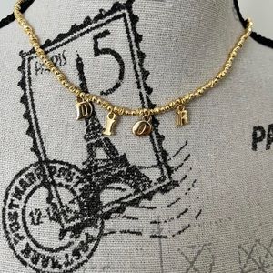 Custom gold pendant necklace